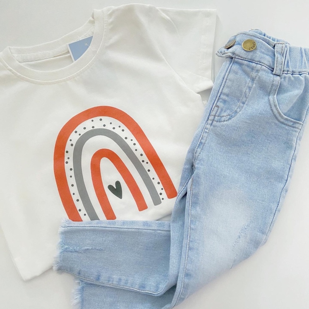 Distressed skinny Jean